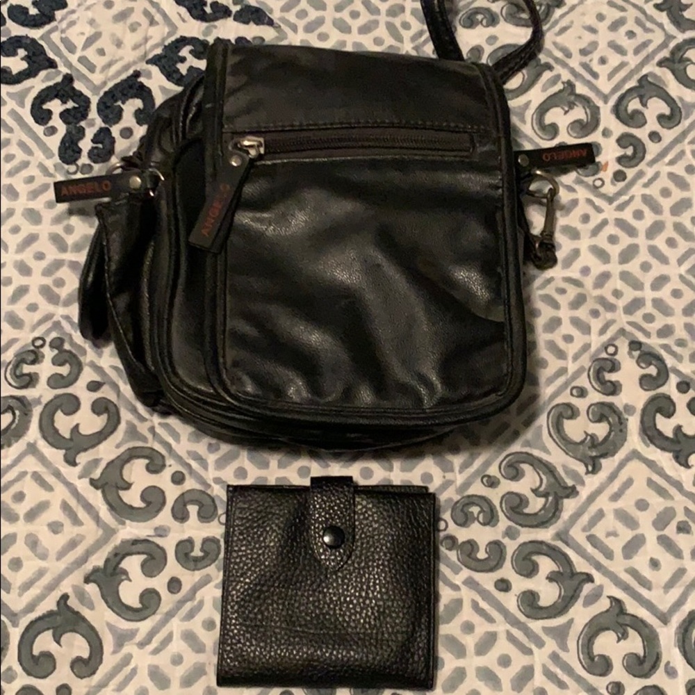 Crossbody & mini wallet set